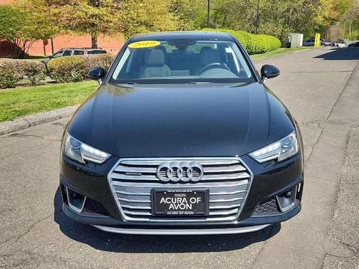 Brilliant Black 2019 Audi A4 2.0T Premium