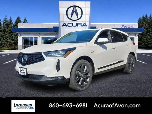 Platinum White Pearl 2025 Acura RDX A-Spec