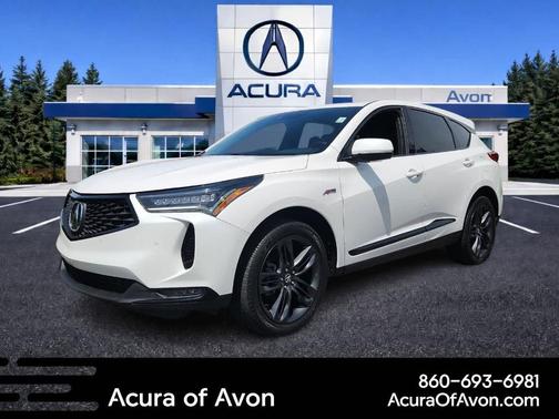 Platinum White Pearl 2023 Acura RDX A-Spec