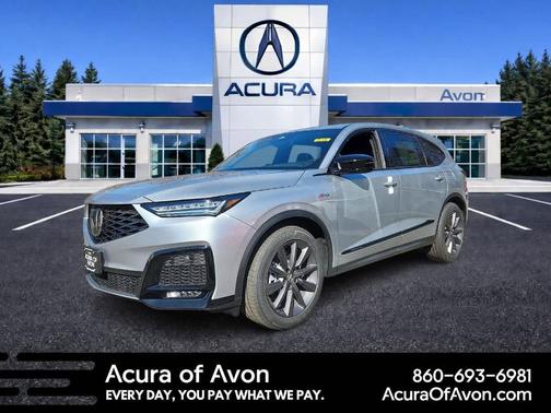 Solar Silver Metallic 2026 Acura MDX A-Spec
