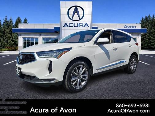 Platinum White Pearl 2023 Acura RDX Technology Package