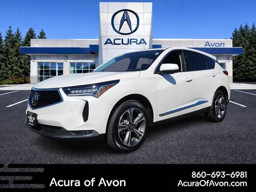 Platinum White Pearl 2023 Acura RDX Advance Package