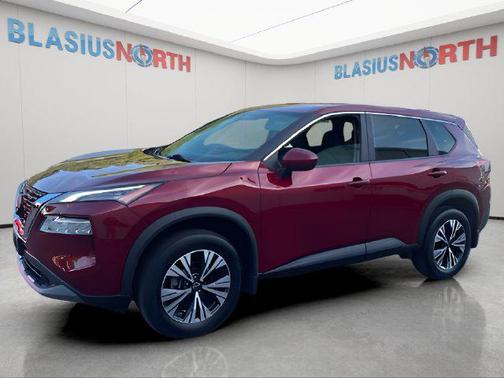 Scarlet Ember Tintcoat 2023 Nissan Rogue SV