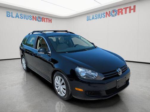 Black Uni 2014 Volkswagen Jetta SportWagen DSG TDI