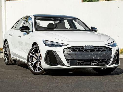 Glacier White Metallic 2026 Audi A6 Premium Plus quattro S tronic