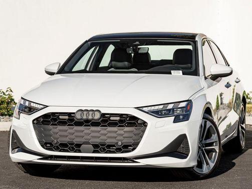 Glacier White Metallic 2025 Audi A3 Premium