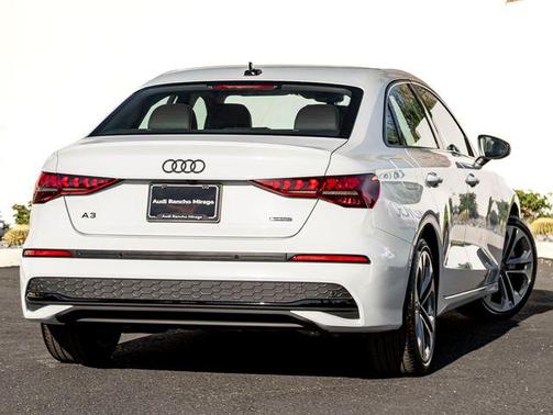 Glacier White Metallic 2025 Audi A3 Premium