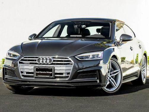 Manhattan Gray Metallic 2019 Audi A5 45 Premium