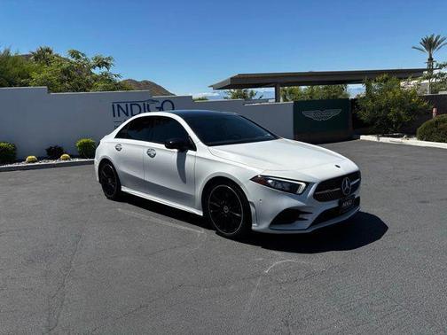 Digital White Metallic 2019 Mercedes-Benz A-Class A 220
