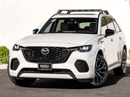 Rhodium White Premium 2025 Mazda CX-70 3.3 Turbo S Premium Plus