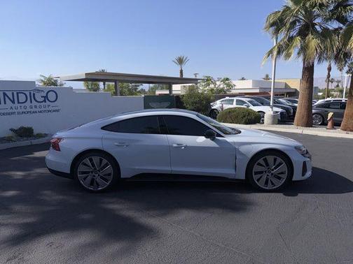 Gray Metallic 2022 Audi e-tron GT Prestige