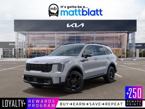 Wolf Gray 2026 Kia Sorento SX