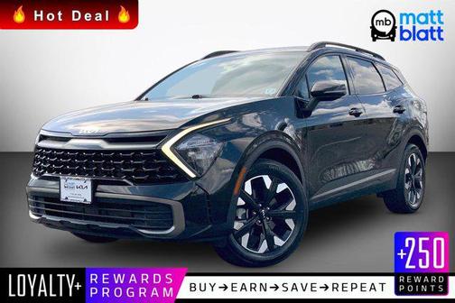 Ebony Black 2023 Kia Sportage X-Line