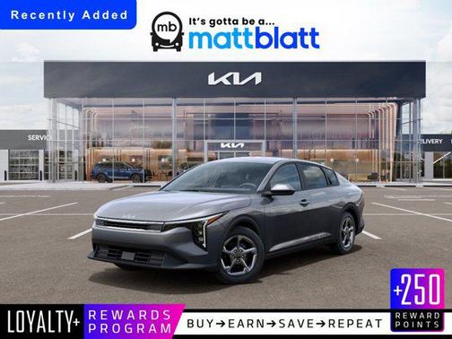 Gray 2026 Kia K4 LXS