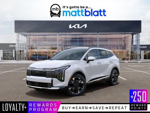Snow White Pearl 2026 Kia Sportage Hybrid SX-Prestige