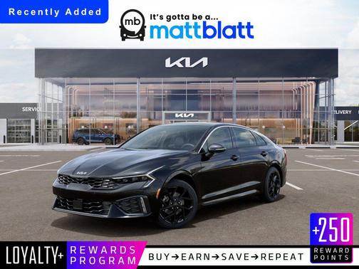 Aurora Black Pearl 2026 Kia K5 GT-Line AWD
