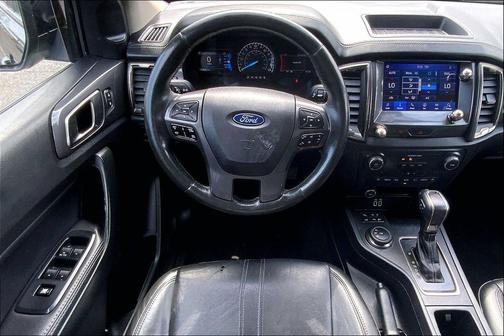 Shadow Black 2021 Ford Ranger LARIAT