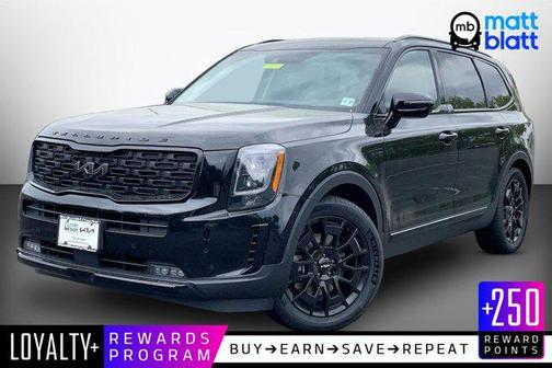 Ebony Black 2022 Kia Telluride SX