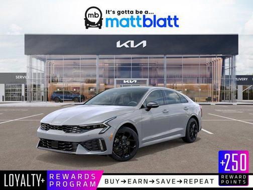 Wolf Gray 2026 Kia K5 GT-Line AWD