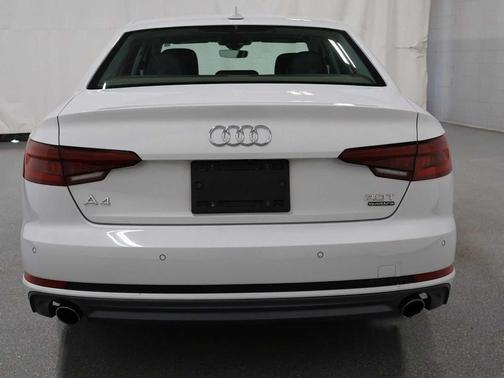 White 2018 Audi A4 2.0T Tech Premium