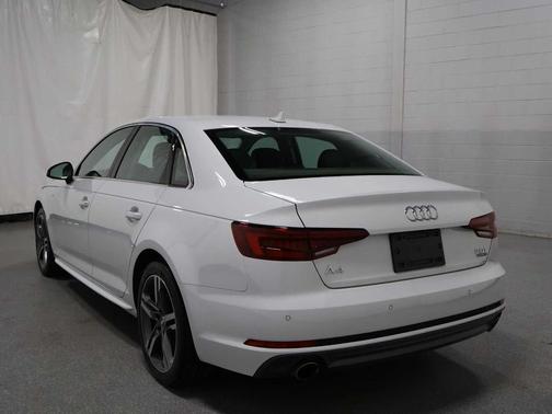 White 2018 Audi A4 2.0T Tech Premium