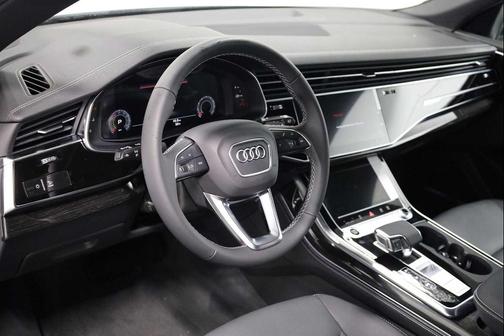 White 2026 Audi Q8 55 Premium Plus