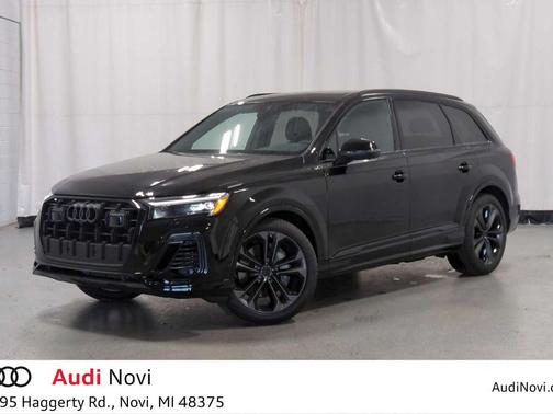 Mythos Black Metallic 2026 Audi Q7 55 Premium Plus