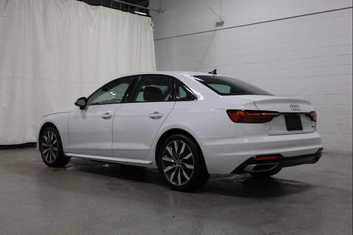 Glacier White Metallic 2023 Audi A4 40 Premium Plus