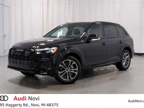 Mythos Black Metallic 2026 Audi Q7 45 Premium