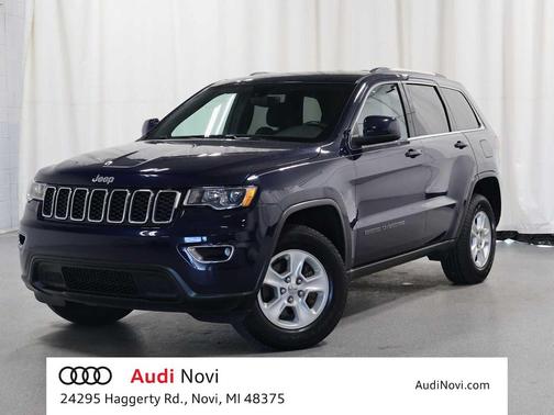 True Blue Pearlcoat 2017 Jeep Grand Cherokee Laredo