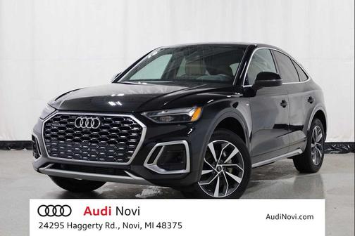 Mythos Black Metallic 2023 Audi Q5 45 S line Premium Plus