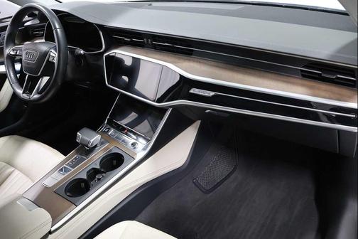 Glacier White Metallic 2024 Audi A6 55 Premium Plus