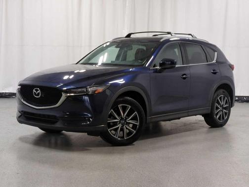 Deep Crystal Blue Mica 2017 Mazda CX-5 Grand Select