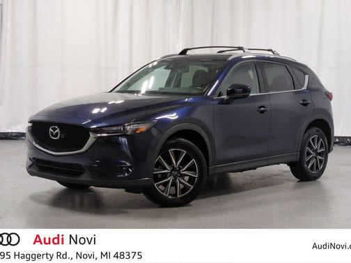 Deep Crystal Blue Mica 2017 Mazda CX-5 Grand Select