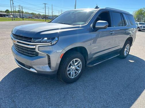 Satin Steel Metallic 2021 Chevrolet Tahoe LT