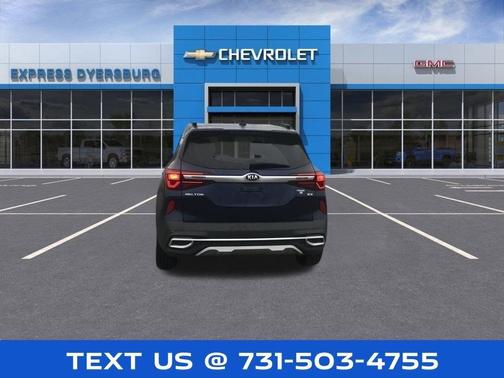 Dark Ocean Blue 2021 Kia Seltos EX