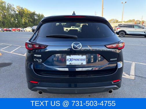 Deep Crystal Blue Mica 2025 Mazda CX-5 2.5 S Select Package