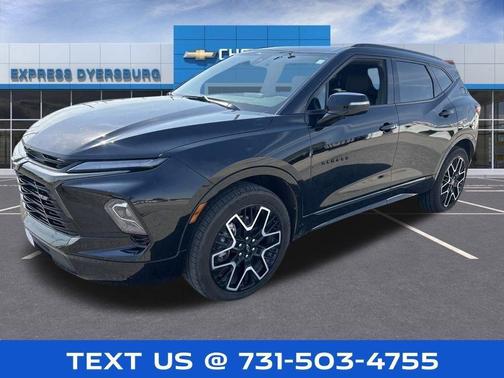 Black 2023 Chevrolet Blazer RS