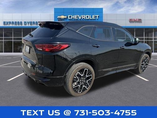 Black 2023 Chevrolet Blazer RS