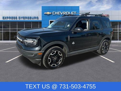 Shadow Black 2022 Ford Bronco Sport Outer Banks