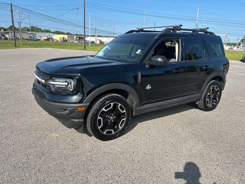 Shadow Black 2022 Ford Bronco Sport Outer Banks