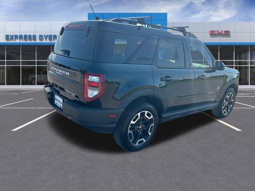 Shadow Black 2022 Ford Bronco Sport Outer Banks