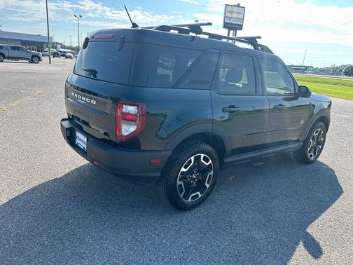 Shadow Black 2022 Ford Bronco Sport Outer Banks