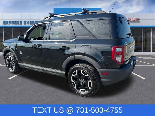 Shadow Black 2022 Ford Bronco Sport Outer Banks