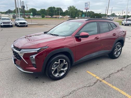 Crimson Metallic 2025 Chevrolet Trax LT