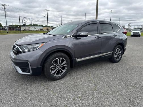 Sonic Gray Pearl 2021 Honda CR-V 2WD EX
