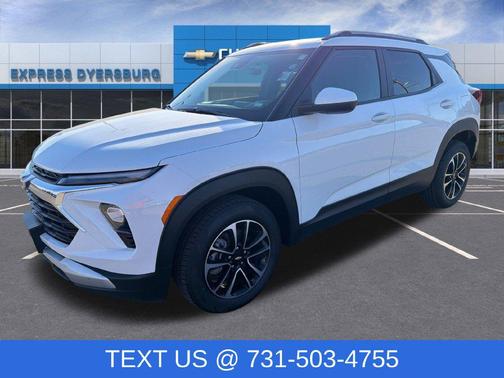 Summit White 2025 Chevrolet Trailblazer LT