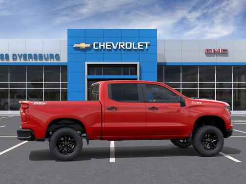 Red Hot 2026 Chevrolet Silverado 1500 Custom Trail Boss