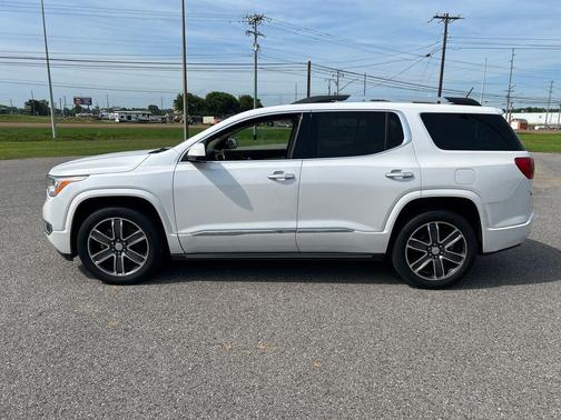 White Frost 2018 GMC Acadia Denali