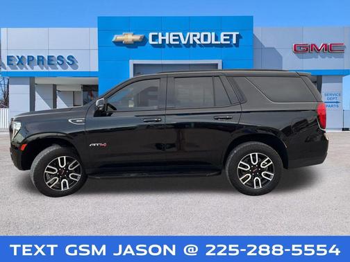 Onyx Black 2024 GMC Yukon 4WD AT4